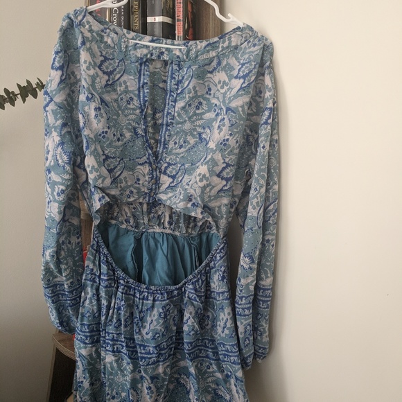 Free People blue dress - Picture 2 of 5